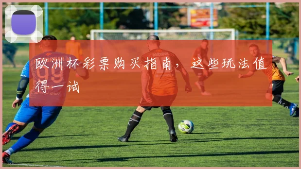 欧洲杯彩票购买指南，这些玩法值得一试